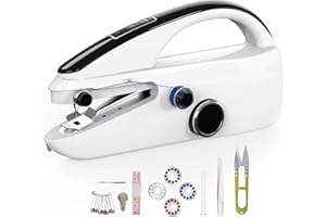 CRAZYBOY Handheld sewing machine,easy to use, electric sewing machine，fast sewing speed, Easy sewing of clothes and fabrics, suitable for beginners DIY