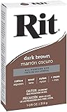 Rit All-Purpose Powder Dye, Dark Brown