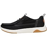 HEYDUDE Men’s Wally Drift Classic | Mesh Black/White Size 10 | Slip On Shoes for Men | Lightweight Loafers | Easy On System | Cushioned Insole