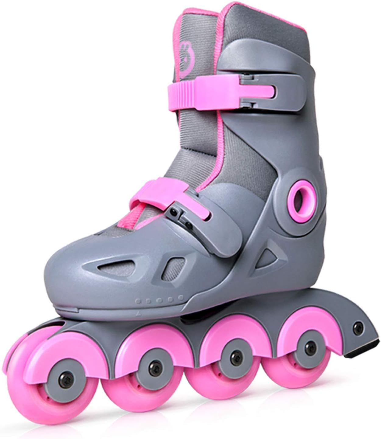 Roller Skates, Adjustable Kids And Adults Skates, with Safety Non Slip