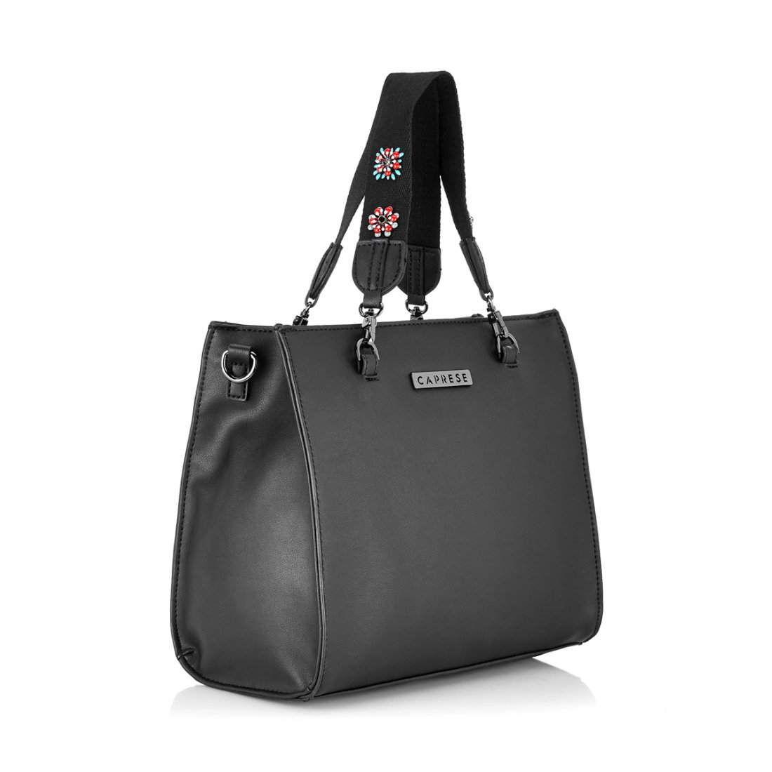 caprese judith women's tote bag (black) ()