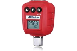 ACDelco 1/2” Digital Torque Adapter (4-250 ft-lbs) with Audible/LED Alert ARM602-4A