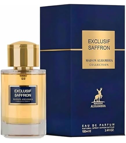 Amazon.com : By Saffron by Maison Alhambra for Men - 3.4 oz EDP