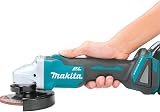 Makita DGA504Z 18V Li-ion Brushless 125mm Angle Grinder 22.23mm Bore view 6