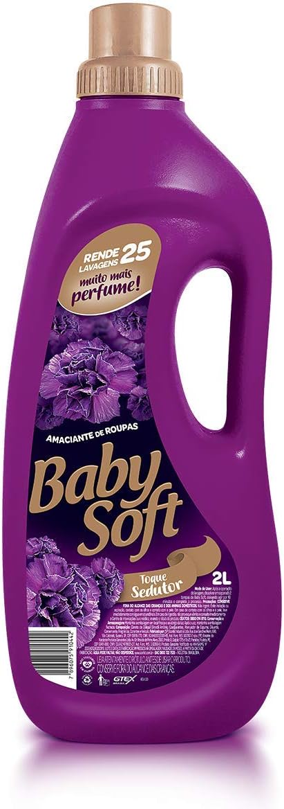 Amac Roupa Baby Soft 2L Toque Suave Lilás Amac Roupa Toque Suave Lilás (7896075910442)