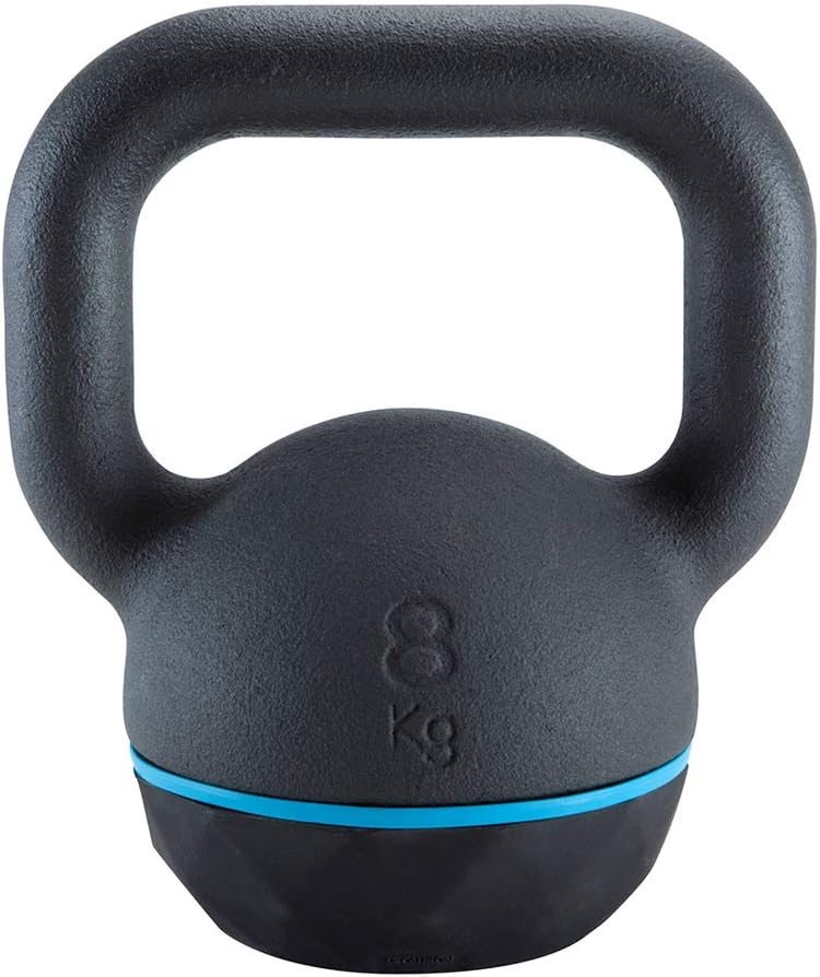 KDJJH Kettlebell, Kettlebells Weights, Cast Iron Kettle Bell Strength Training Kettlebells for Functional Training and Crossfit Movements,8kg
