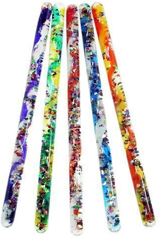 Toysmith Jumbo Spiral Glitter Wand (4 Pack) Clothing