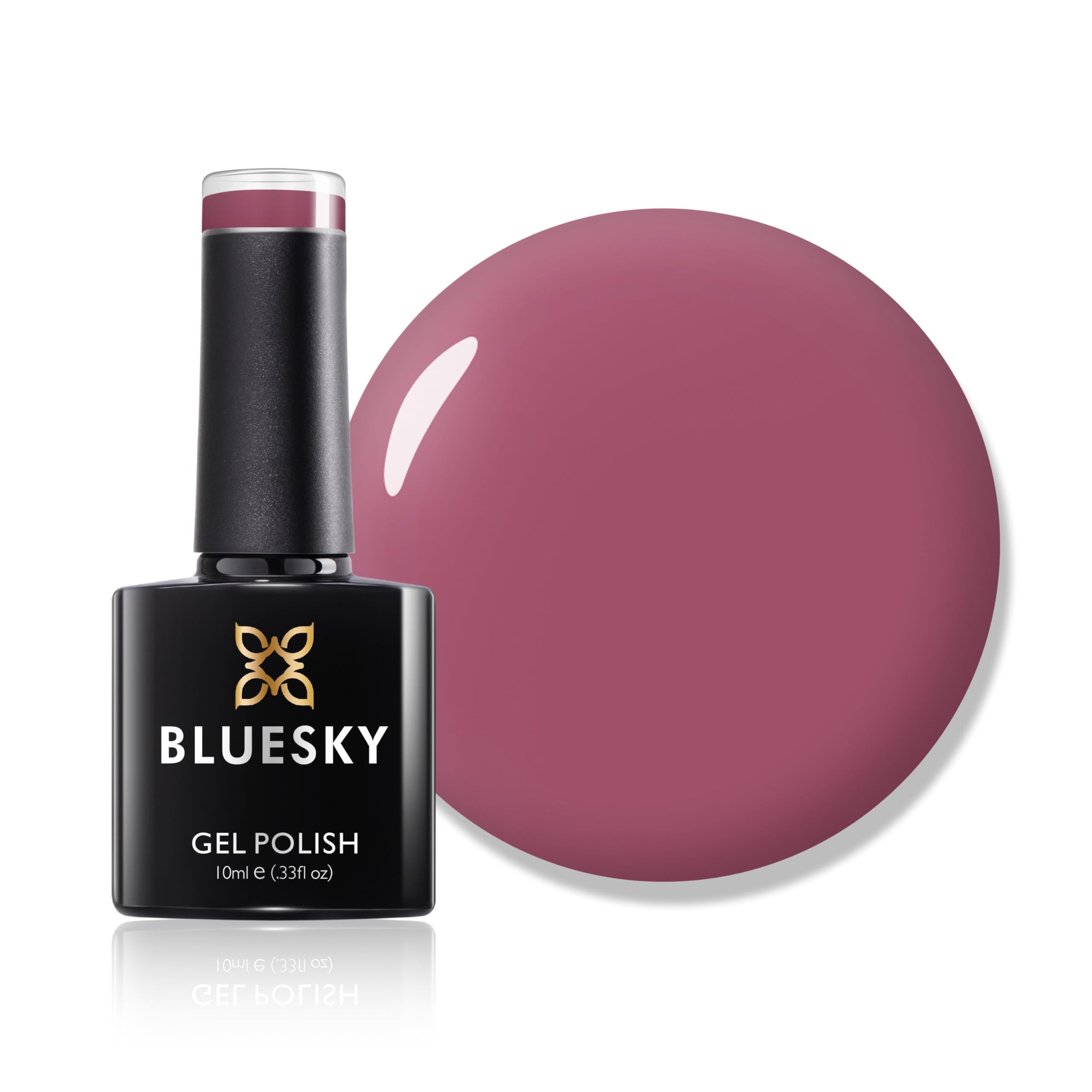 Bluesky Gel Nail Polish, Dark Pink Cs10, Long Lasting, Chip Resistant, 10 ml (Requires Drying Under UV LED Lamp) — image 1