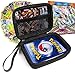 FitSand (TM) Travel Zipper Carry EVA Hard Case for Pokemon Trading Cards - Black Box, Blacker Box, Best Protection for Pokemon Cards
