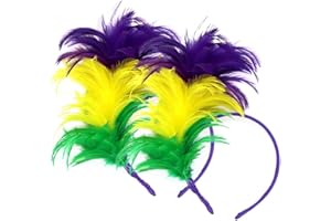 SunnyPro Feather Fascinator Headbands 1920's Women's 20s 50s Hat Tea Party Cocktail Wedding Headpiece for Women