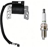 Risforth 590454 695711 Ignition Coil Fits Briggs &amp; Stratton Small Engine | Replaces OEM Part 695711 802574 493237 796964 492416, Stable Performance Ignition Coil For Lawn Equipment