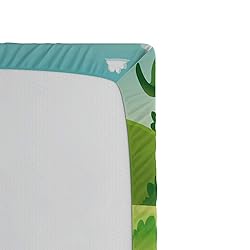 Ambesonne Cartoon Fitted Sheet, Savannah Animals