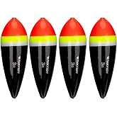 THKFISH Fishing Bobbers Slip Bobbers for Fishing Floats Bobbers for Fishing Balsa Bobbers for Steelhead Fish Float Rigs Freshwater Saltwater Floatage