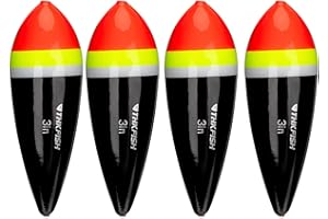 THKFISH Fishing Bobbers Slip Bobbers for Fishing Floats Bobbers for Fishing Balsa Bobbers for Steelhead Fish Float Rigs Freshwater Saltwater Floatage