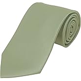JNJSTELLA Men's Classic Solid Color Necktie 3.15" Tie
