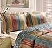 Greenland Home 100% Cotton Fashion Quilt Collection, Prewashed, Reversible Quilt Set, 3-Piece King/Cal King, Katy