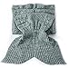 LAGHCAT Mermaid Tail Blanket Knit Crochet and Blanket for Adult, Sleeping Bags (35.5