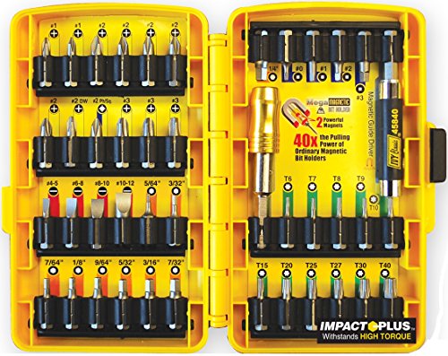 Ivy Classic 46000 42 Piece MegaMagnetic All Purpose Screwdriving Set, Impact Pl…