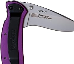 Kershaw Scallion Purple Folding Knife