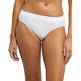 Bali womens Comfort Revolution Modern Seamless Hi-cut Underwear, No-show Stretch Panties