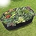 Fabric Raised Planting Bed, Garden Grow Bags Herb Flower Vegetable Plants Bed Rectangle Planter 2’x4′thumb 4