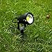 Keito 2pcs 5W LED Landscape Garden Wall Yard Path Pond Flood Spot Light Outdoor IP65 Lamp Warm White AC/DC 12V With Base
