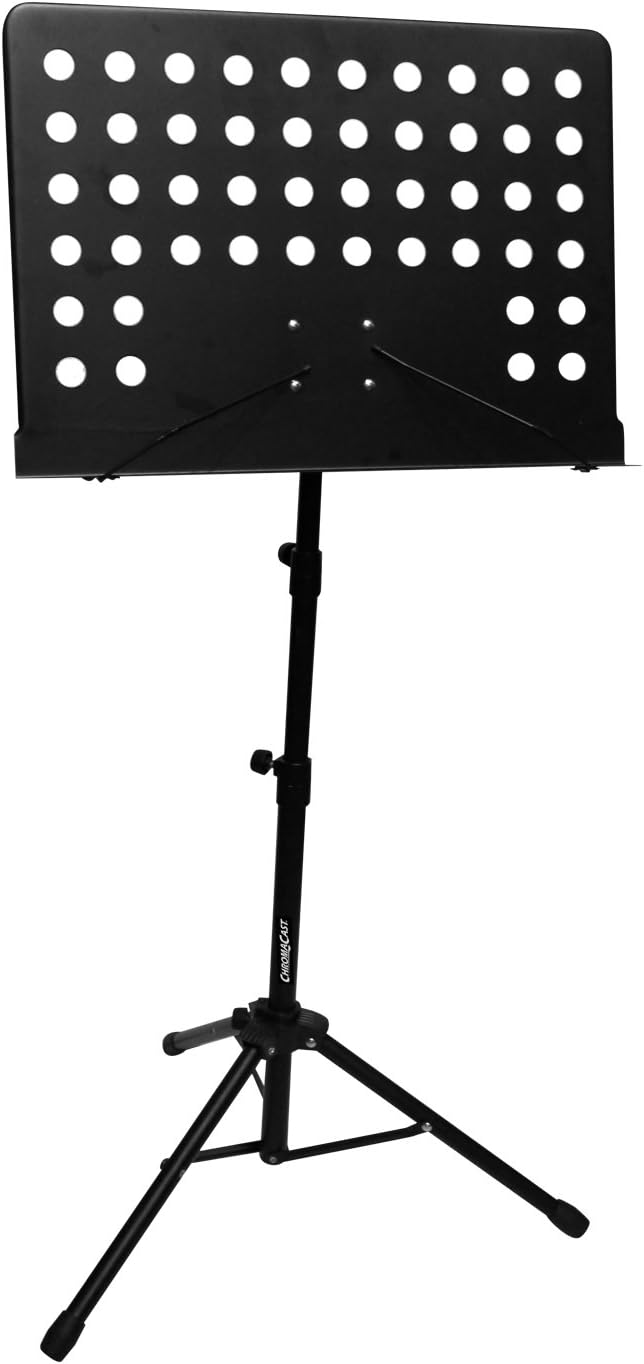 Chromacast Folding Sheet Music Stand With Carry Bag Dual Light With Power Adapter Cc Mstand Kit 2 Musical Instruments Cjp Org In