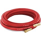 AWLOLWA Turbo Style 0386-1090 Ah-12 Hose Acetylene, "A" fittings, 12' Professional Series