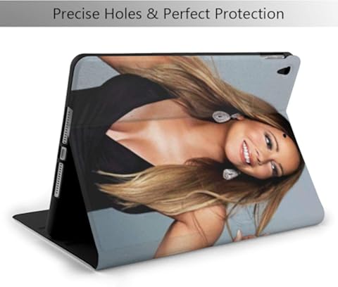 Wehoiweh Mariah Ca-Rey - Carcasa antiarañazos fina y ligera con soporte ajustable, función de reposo/desactivación automática, protección trasera para iPad Air3 10.5 iPad Air3 10.5 talla única