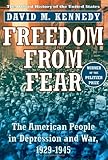 Freedom from Fear: The American People in Depression and War, 1929-1945 (Oxford History of the United States)