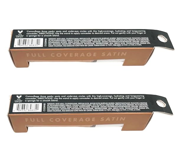 ELF PACK OF 2 E.L.F. HYDRATING CAMO CONCEALER, TAN LATTE 84835