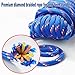 Wellmax Diamond Braid Nylon Rope, 1/2in X 50FT with Bonus 1/4in x 25FT Cord UV Resistant, High Strength and Weather Resistant