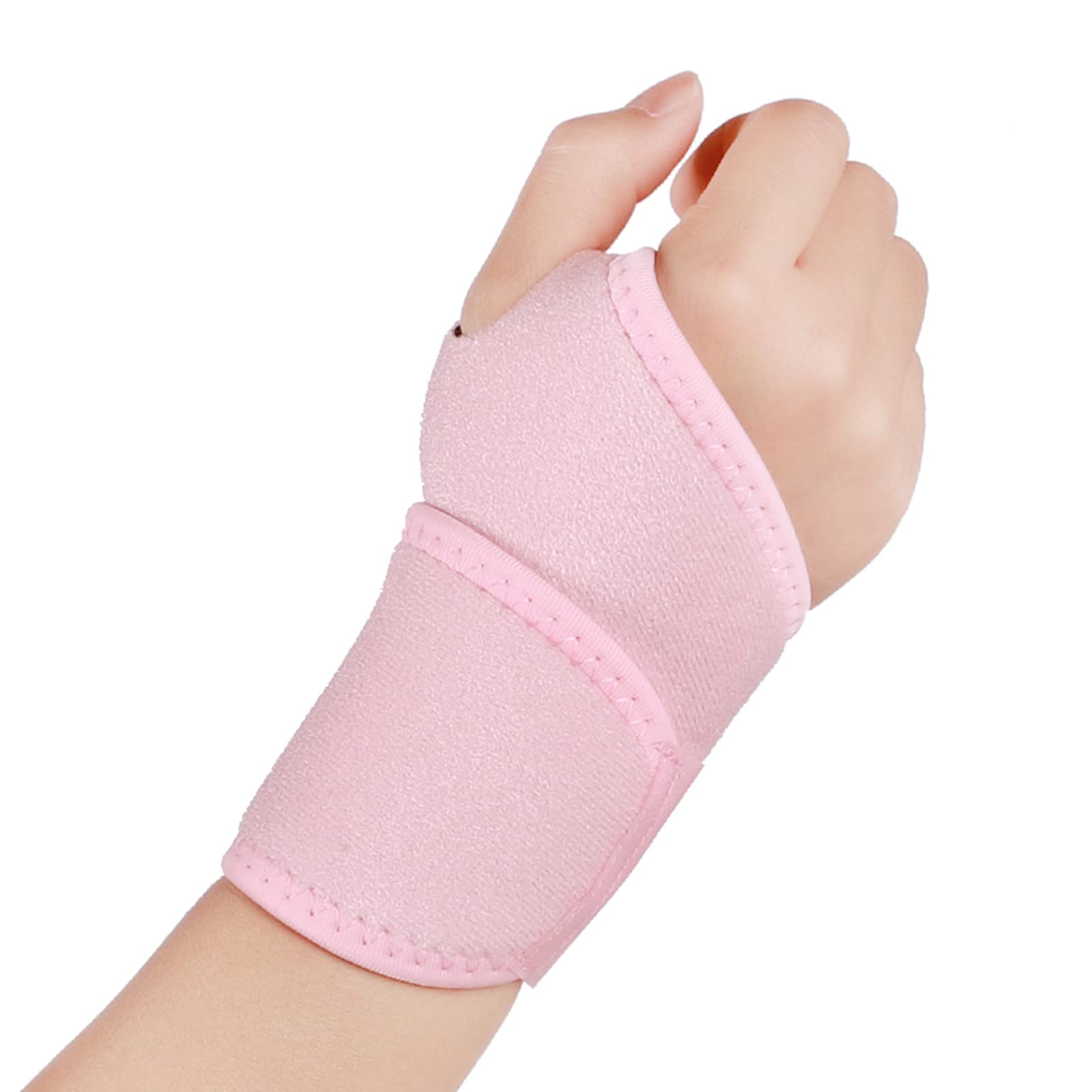 SONGQEE Wrist Thumb Splint Hand Support Strap for women, Adjustable Sports Protector Compression Wrap Bracer for Carpal Tunnel Syndrome, Arthritis, Tendonitis, Sprains, Wrist Guard 1 Size Fit Both