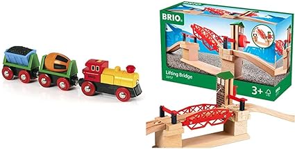 brio battery operated action train