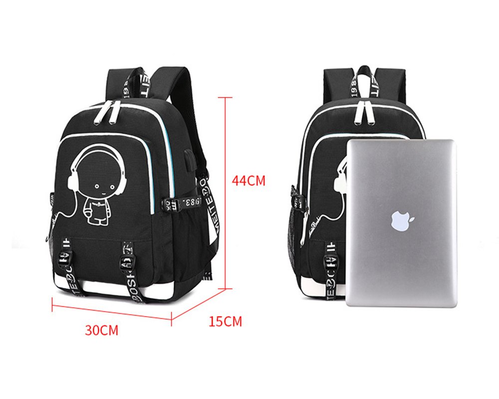 Fortnite Rucksack Mit Usb Port Leucht Reisetasche Schulrucksack - 