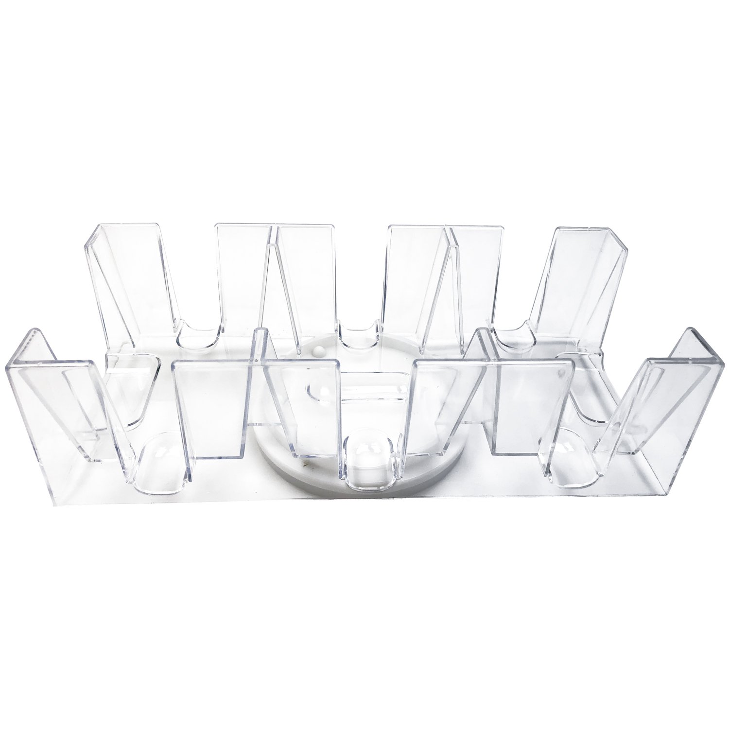 Photo 1 of Yuanhe 9 Deck Revolving Rotating Canasta Playing Card Tray