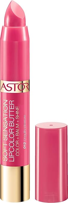Astor Soft Sensation Lipcolor Butter, Fb 012 Unguilty Pleasure, 1er Pack (1 x 5 g)