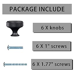 GTKHAAPPY Cabinet Handles Drawer Pulls and Knobs 6
