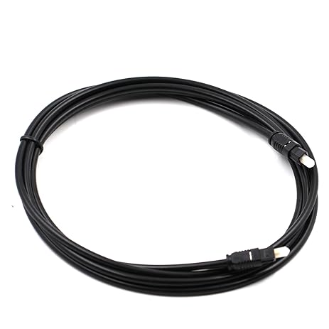 MALLCROWN Fiber Optic (S/PDIF, ADAT, EIAJ) - Audio Toslink Cable