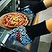 Menhoud 932°F Oven Mitts Heat Resistant BBQ Gloves – Silicone Cooking & Grilling Gloves – 14