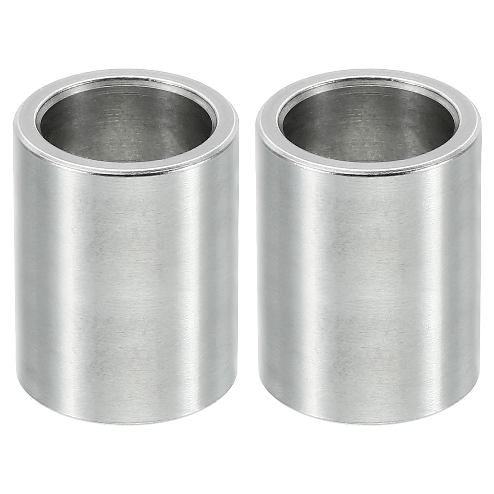 PATIKIL M12 Stainless Steel Spacers, 2 Pcs Metal Spacer Stainless Steel 12.2mm ID x 16mm OD x 20mm L Spacers Screw Standoff for 1/2" or M12 Screw