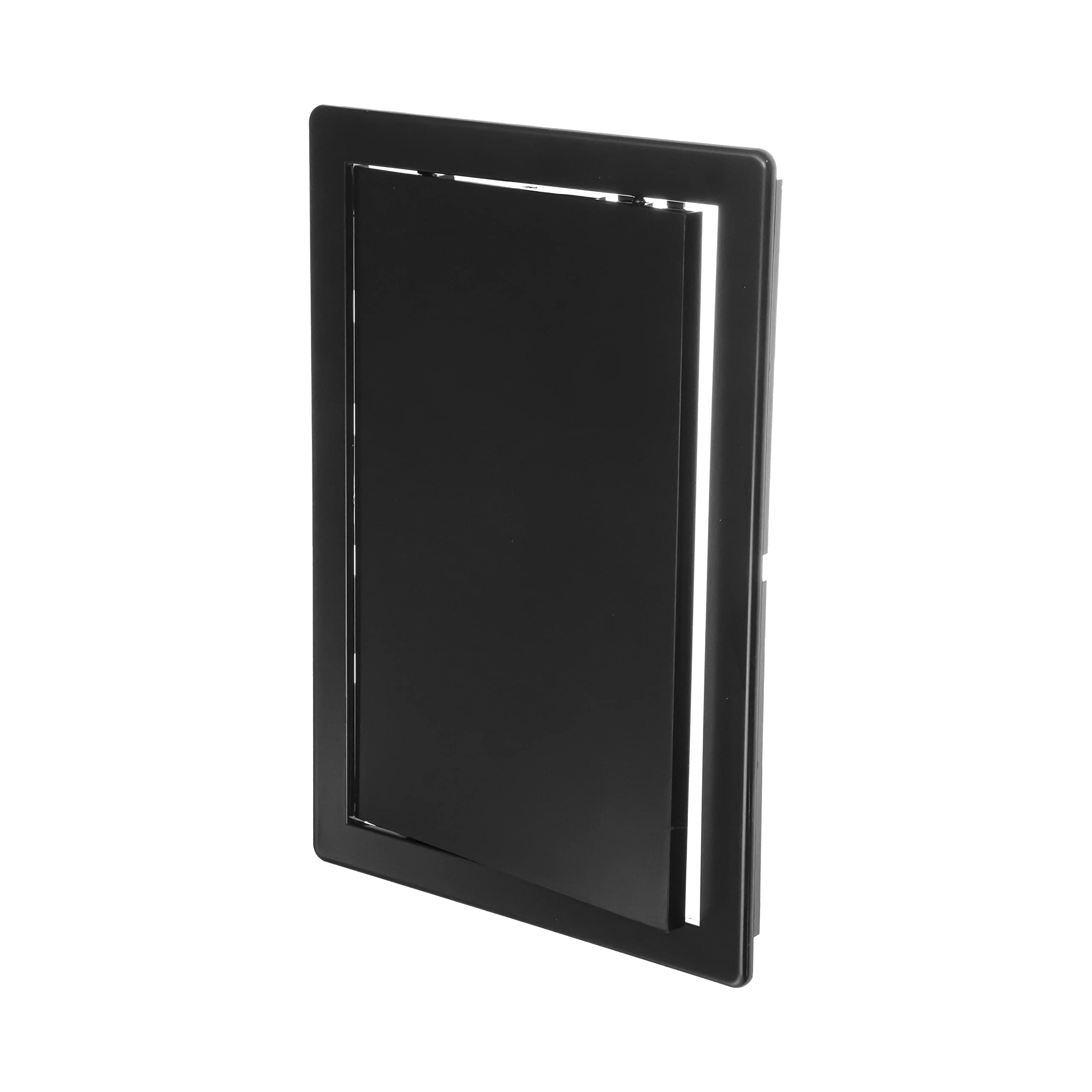 Photo 1 of ECOPRO VENT 8" x 12" Black Plastic Access Panel. Service Shaft Door Panel. Plumbing, Electricity, Heating, Alarm Wall Access Panel for Drywall. Bathroom Services Access Hole Cover.