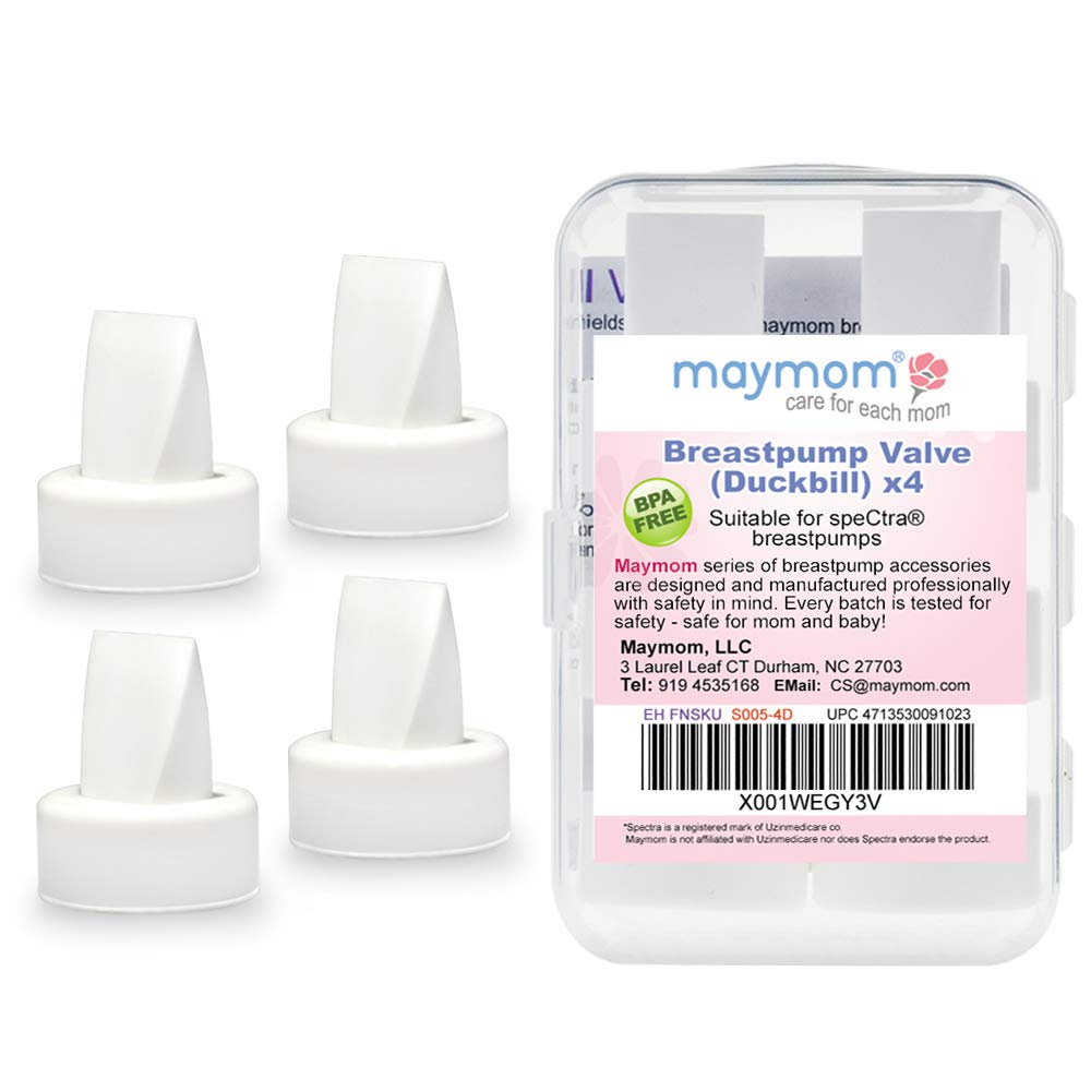 Maymom Duckbill Valves for Spectra. Designed for Spectra S1 Spectra S2 Spectra 9 Plus Spectra Dew 350 Not Original Spectra Pump Parts Spectra S2 Accessories Replace Spectra Valve (6 ct White) : Baby