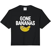 Gone Bananas Comfort Colors Crop Top