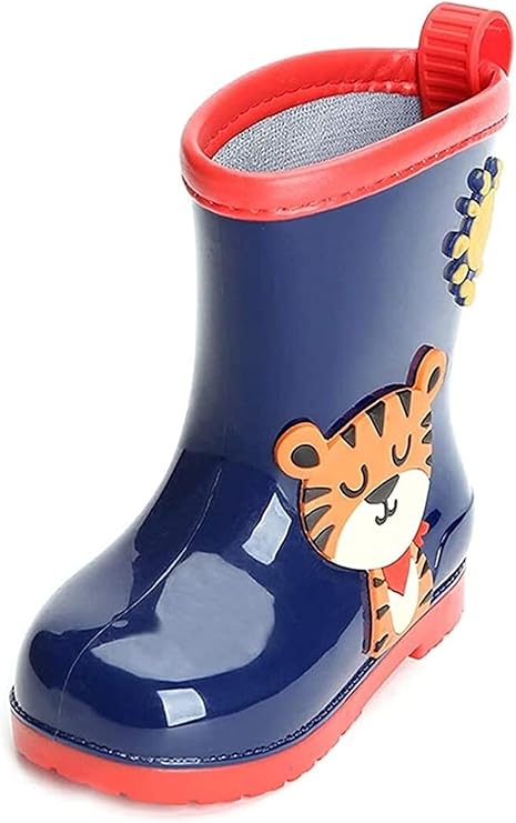 Amazon Co Jp 女性のレインブーツ 子供のレインブーツ女の子 男の子と子供たちのレインブーツ滑り止め水の靴ファッションベイビーオーバーシュー ガーデニングブーツ Color Navy Blue Size cm ホーム キッチン