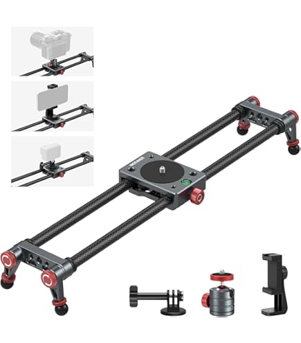 Manfrotto MVS060A カメラスライダー 60cm Amazon | Manfrotto MVS060A カメラスライダー 60cm (ブラック