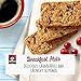 Quaker Baked Flats, Cranberry Almond, 5-3 Bar Packs (Pack of 8)