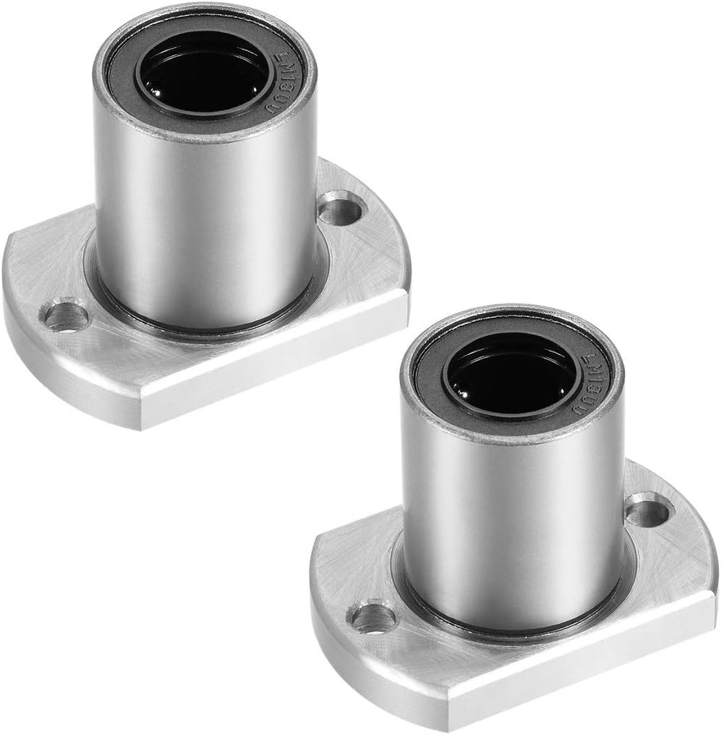 DealMux LMH13UU Double Flange Linear Ball Bearings, Bore Diameter 13mm