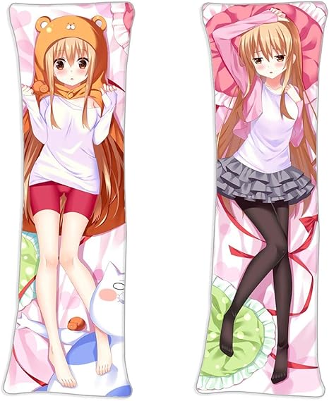 Amazon 干物妹 ひもうと うまるちゃん 土間 埋 どま うまる 添い寝抱き枕カバー 2wayトリコットだきまくら 等身大 両面プリント エロ アニメ えグッズ 170 X 60cm フィギュア ドール 通販