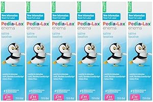 Pedia-lax FLEET ENEMA CHILDREN, 2.25 Fl Oz (Pack of 6)